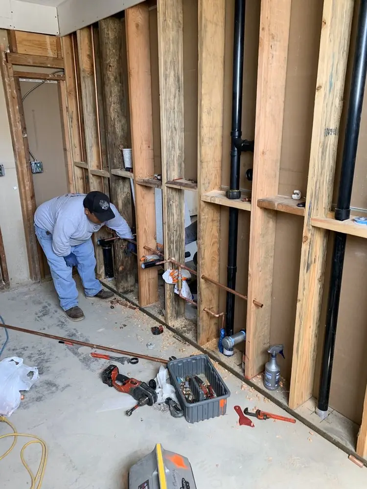 Commercial rough-in plumbing for Trenchless Sewer Repair in Benbrook